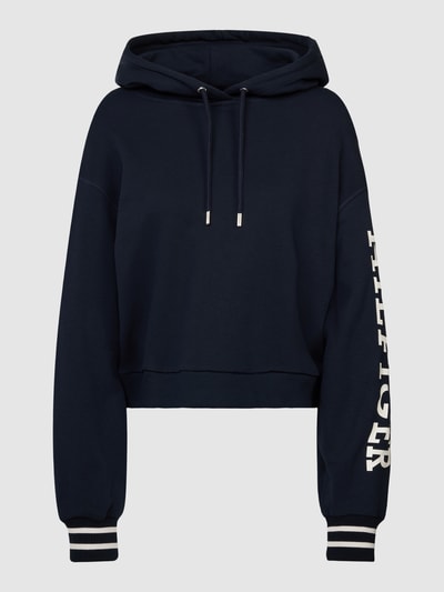 Tommy Hilfiger Hoodie met labelprint Marineblauw - 2