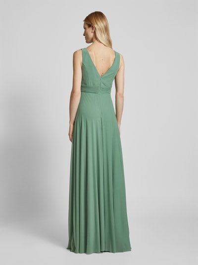 TROYDEN COLLECTION Abendkleid mit Taillenpasse Mint 5