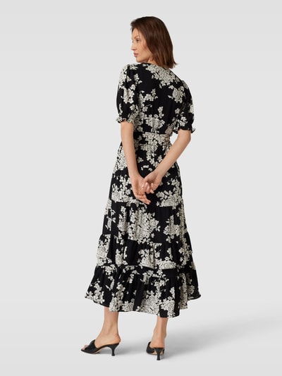 Lauren Ralph Lauren Blousejurk met all-over motief Zwart - 5