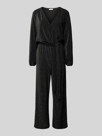 FREE/QUENT Jumpsuit mit Effektgarn Modell 'GLITTO' Black 2