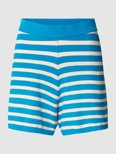 Jake*s Casual Shorts mit Streifenmuster Blau 2