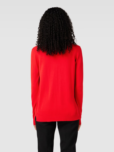 s.Oliver RED LABEL Gebreide cardigan in effen design Rood - 5