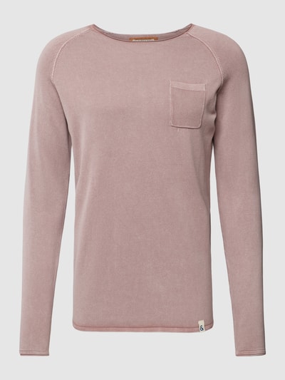 Colours & Sons Gebreide pullover met ronde hals, model 'GARMENT' Lichtgrijs - 2