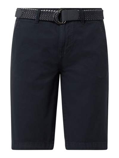 Lerros Regular Fit Chino-Shorts aus Baumwolle Modell 'Craig' Marine 2