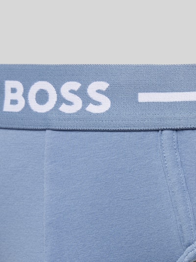 BOSS Slip met elastische band met logo in een set van 3 stuks Marineblauw - 2