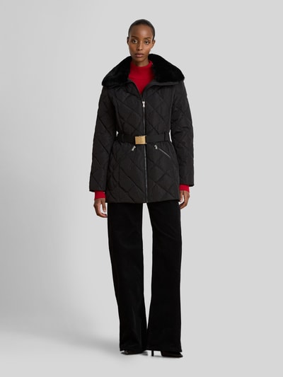 Lauren Ralph Lauren Steppjacke mit Taillengürtel Black 5