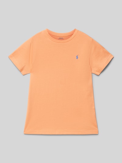 Polo Ralph Lauren Kids T-Shirt mit Logo-Stitching Orange 1