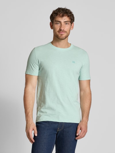 s.Oliver RED LABEL Regular Fit T-Shirt aus reiner Baumwolle Mint 4