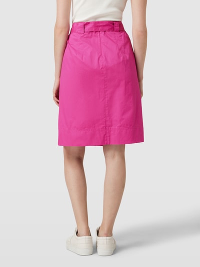 Christian Berg Woman Midirok met strikceintuur Fuchsia - 5