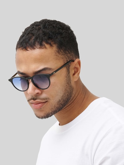 MessyWeekend Runde Sonnenbrille Modell 'NEW DEPP' BLACK 4