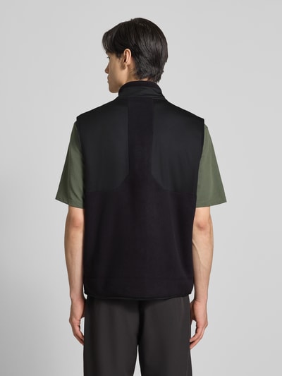 BOSS Green Kamizelka o kroju regular fit z zamkiem błyskawicznym model ‘HOLE SVEEDY’ Czarny 5