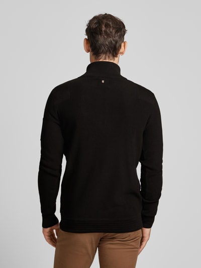 PME Legend Gebreide pullover met turtleneck Zwart - 5