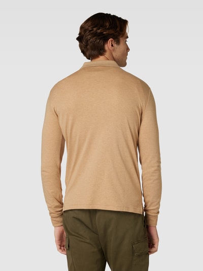 Polo Ralph Lauren Poloshirt mit Label-Stitching Camel 5