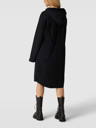G-Star RAW Knielanges Kleid mit Kapuze Black 5