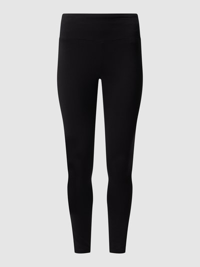 Guess Activewear Legginsy sportowe z paskami z logo model ‘Aline’  Czarny 2