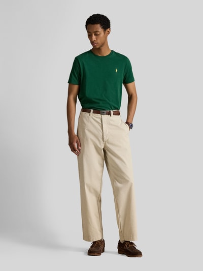 Polo Ralph Lauren T-shirt o kroju regular fit z czystej bawełny Zielony 1