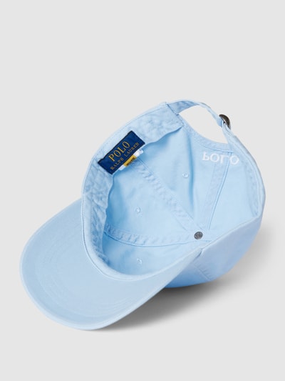 Polo Ralph Lauren Basecap mit Logo-Stitching Hellblau 2