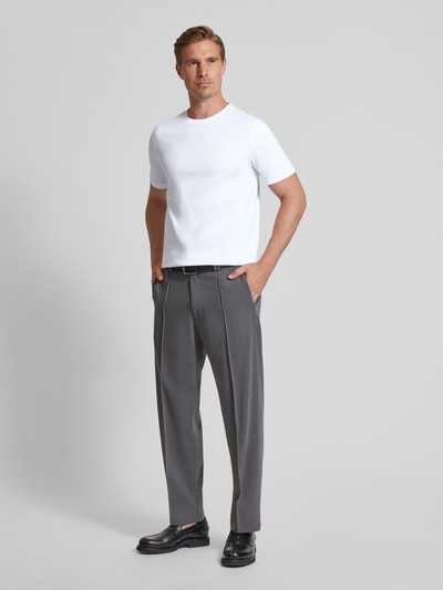 HUGO Regular Fit T-Shirt aus reiner Baumwolle Modell 'DIMERSTEE' Weiss 1