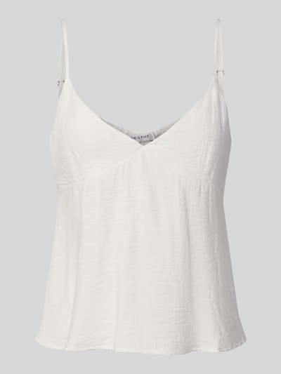 Gestuz Top met bandjes van viscosemix, model 'Camila Singlet' Beige - 2