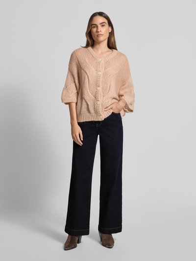 Buena Vista Wide leg jeans in 5-pocketmodel Donkerblauw - 1