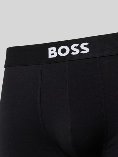 BOSS Trunks mit elastischem Logo-Bund im 3er-Pack Black 2