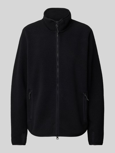 PEAK PERFORMANCE Fleecejacke mit Zweiwege-Reißverschluss Modell 'Pile' Black 2