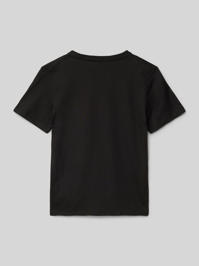 Calvin Klein Jeans T-Shirt mit Label-Print Black 3