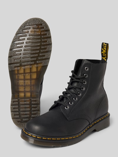 Dr. Martens Veterlaarzen van echt leer met logopatch Zwart - 4
