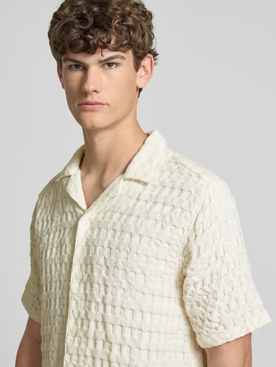 Only & Sons Koszula casualowa z listwą guzikową model ‘BRADDOCK’ Złamany biały 3