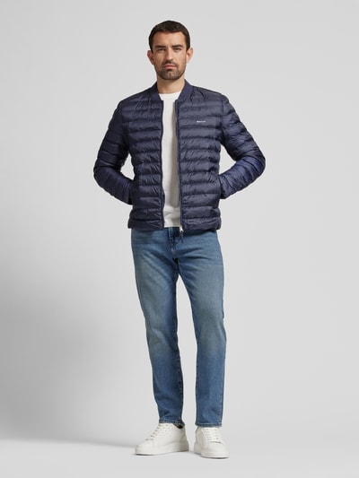 Gant Steppjacke mit Label-Print Marine 1