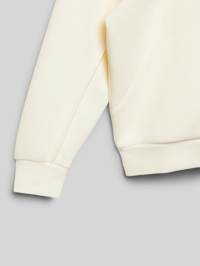 Calvin Klein Jeans Bluza z kapturem i naszywką z logo Piaskowy 2