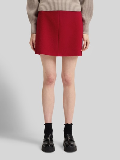 HUGO Mini-Rock mit Woll-Anteil Modell 'RAMINE' Rot 4