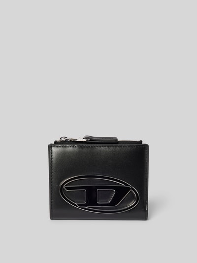 Diesel Portemonnaie mit Label-Detail Black 1