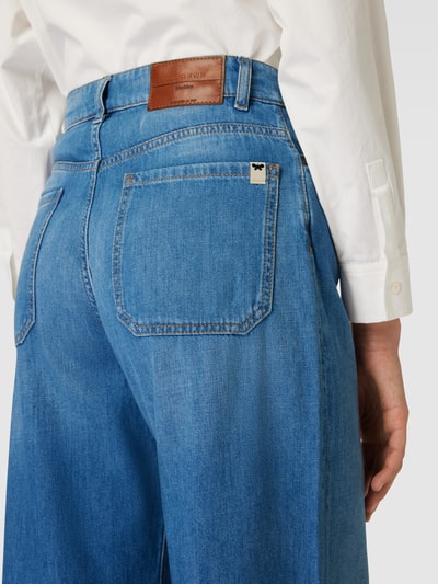 Weekend Max Mara Jeansy rozkloszowane z 5 kieszeniami model ‘VEGA’ w kolorze jeansu Jeansowy niebieski 3