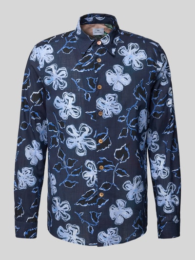 PAUL SMITH Freizeithemd mit Kentkragen Marine 2