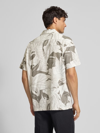 Jack & Jones Premium Regular Fit Freizeithemd mit Brusttasche Modell 'BLUBAHAMAS' Mittelgrau 5