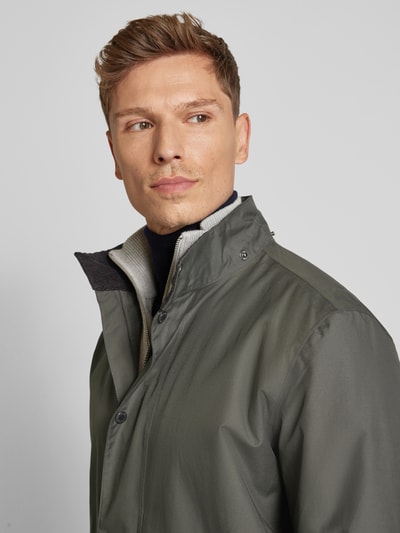 Barbour Functioneel jack met ritsvakken, model 'CHELSEA MAC' Antraciet - 3