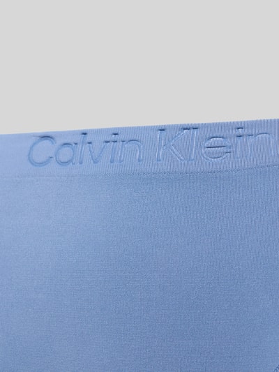 Productfoto, Slip met elastische band van Calvin Klein Underwear, lichtblauw met stretchmix, nauwsluitende pasvorm, labeldetail
