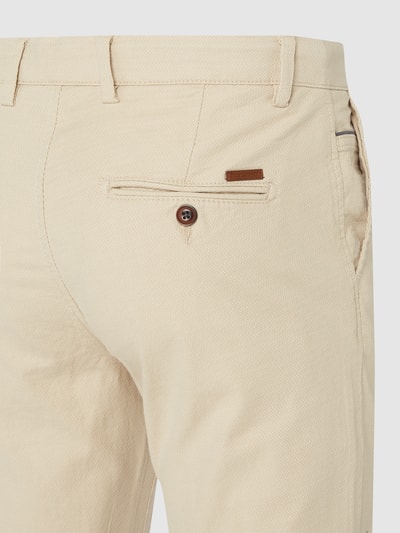 Jack & Jones Spodnie o kroju slim fit z dodatkiem streczu model ‘Marco’ Beżowy 4