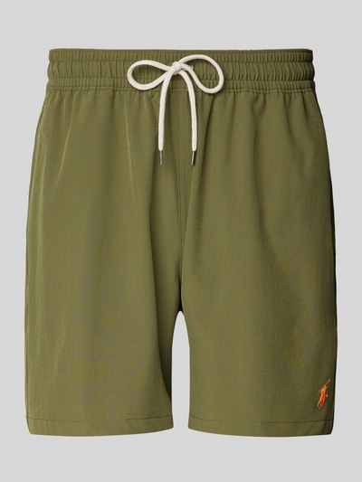 Polo Ralph Lauren Underwear Badeshorts mit elastischem Bund Modell 'TRAVELER' Khaki 1