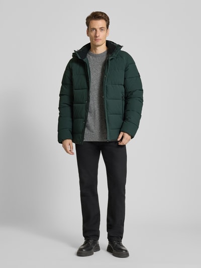 Icepeak Gewatteerd jack met capuchon, model 'BIXBY' Olijfgroen - 1