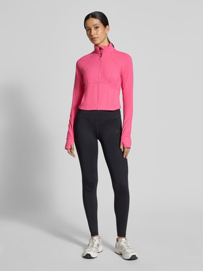 Fabletics Slim Fit Jacke mit Stehkragen Modell 'Storm' Pink 1