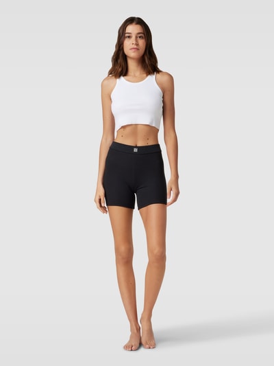 HUGO Shorts mit Label-Patch Modell 'NAIANI' Black 1