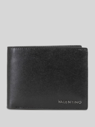 Valentino Bags Portemonnaie aus Rindnappa mit RFID-Schutz Black 1
