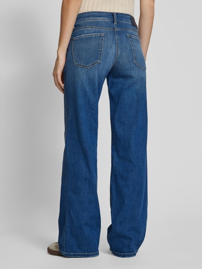 Cambio Wide leg jeans in 5-pocketmodel, model 'TESS' Blauw - 5