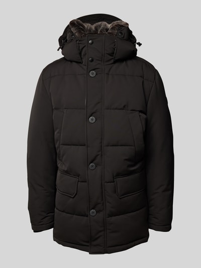 Strellson Steppjacke mit Kapuze Black 1