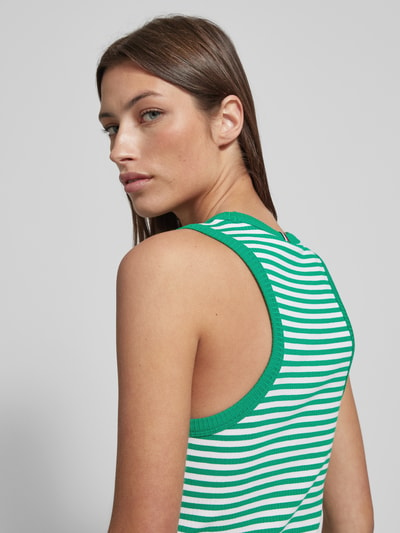 Tommy Hilfiger Slim fit tanktop met streepmotief Groen - 3