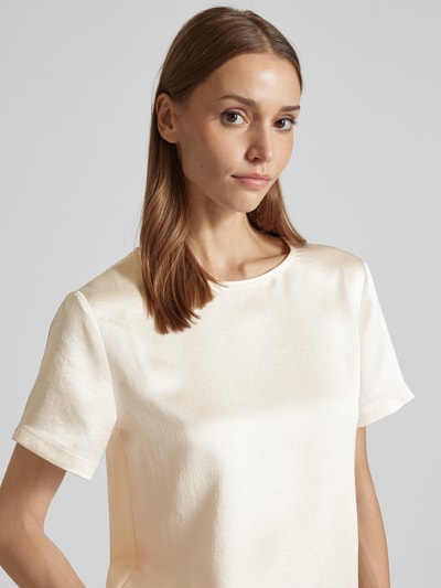 Weekend Max Mara T-Shirt mit Rundhalsausschnitt Modell 'AMBURGO' Sand 3