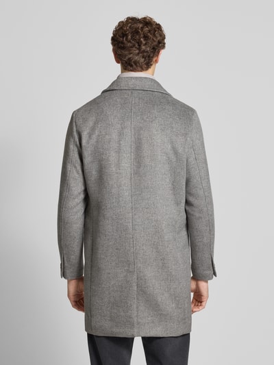 Jack & Jones Premium Lange jas met opstaande kraag, model 'BLASTANFORD' Middengrijs gemêleerd - 5