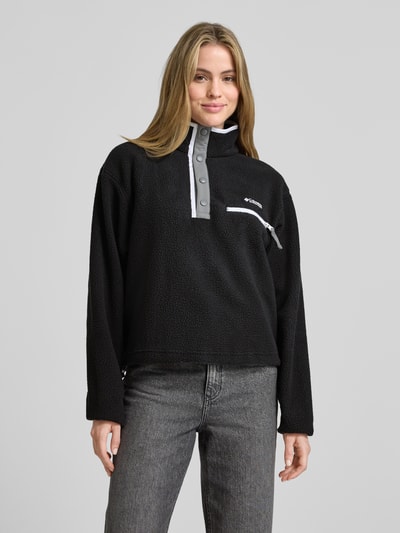Columbia Fleecepullover mit Stehkragen Modell 'Helvetia™' Black 4